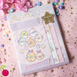 Set de papiers à lettres Sumikko Gurashi  - Ebi Idol