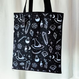 Tote Bag Crystal Witch