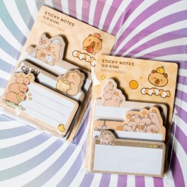 Set de post-it Capybara