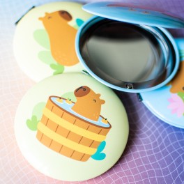 Miroir compact Capybara