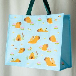 Grand sac de courses Capybara