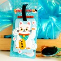 Etiquette de bagage Maneki Neko