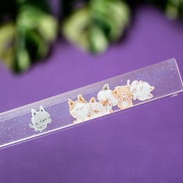 Règle 17cm Asobo Neko