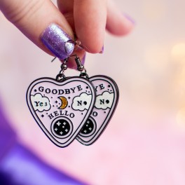 Boucles d'oreilles - Planchette de Ouija