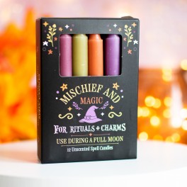 Bougies pour rituels et charmes "Malice & Magie"