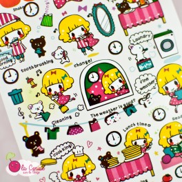 Stickers Kawaii "Have a good day"
